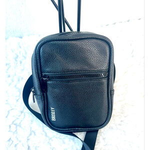 Brixley Leather Midnight Crossbody Bag Small